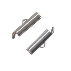 16mm Silver End Tubes 10/pk