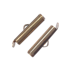 20mm Gold End Tubes 10/pk