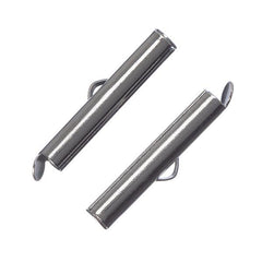 25mm Nickel End Tubes 10/pk