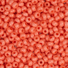 11/0 Czech Seed Beads #42002 Chalk Pink Solgel 23g