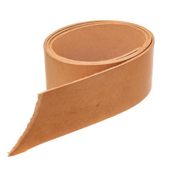 Tooling Leather Strips, 3" Vegetable Tanned - 4 Feet