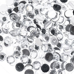 Flat Back Rhinestones Round 4mm Crystal 2000/pk