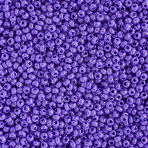 10/0 Czech Seed Beads Opaque Dark Violet 500g