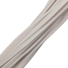 *5mm Flat White Elastic 5m