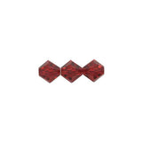 Preciosa Bicone 6mm Siam Each
