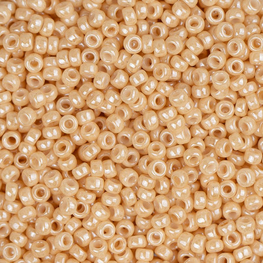 15/0 Miyuki Seed Beads #0593 Beige Ceylon 8.2g