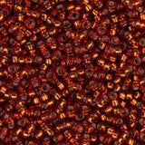 15/0 Miyuki Seed Beads #1434 Silver Lined Copper 8.2g