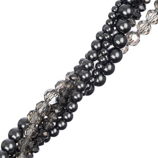 Crystal Lane Twisted Bead Strands Iris