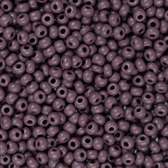 11/0 Czech Seed Beads #1027B Opaque Dark Mauve 250g