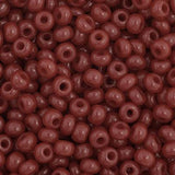 11/0 Czech Seed Beads #34915B Opaque Cranberry 250g