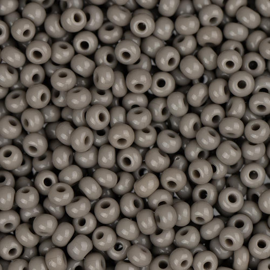 11/0 Czech Seed Beads #34927B Opaque Grey 250g