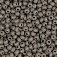 11/0 Czech Seed Beads #34927B Opaque Grey 250g