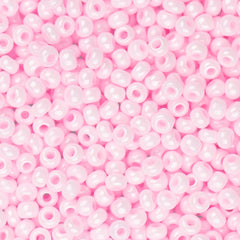 11/0 Czech Seed Beads #35003B Opaque Pink 250g