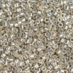 11/0 Delica Bead #0035 Galvanized Silver 50g Bag