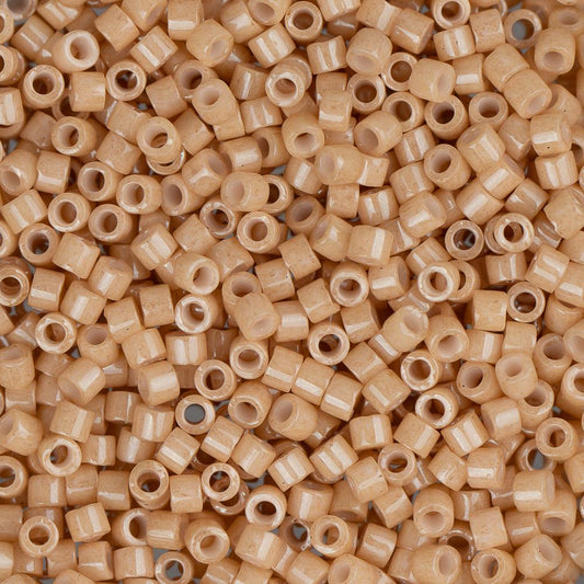 11/0 Delica Bead #0208 Tan Gold Luster 50g Bag