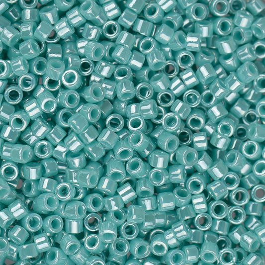 11/0 Delica Bead #1567 Seagreen Opaque Luster 50g Bag