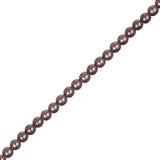 Czech Glass Pearls 4mm Bronze 45/Strand