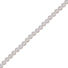 Czech Glass Pearls 4mm Iridescent White 45/Strand