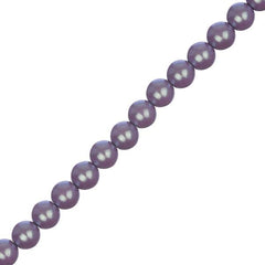 Czech Glass Pearls 6mm Iridescent Lavender 30/Strand