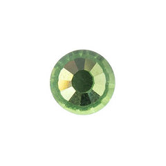 Crystal Lane Flat Back Stones ss30 (6.5mm) Peridot 72pcs