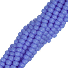 11/0 Czech Seed Beads #34921 Opaque Pale Blue 6 Strand Hank