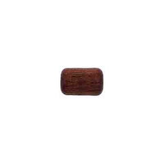 6x9mm Dark Brown Cylinder Wood Beads 50/pk