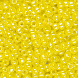 11/0 Toho Seed Beads #128 Opaque Lustered Dandelion 8-9g Vial