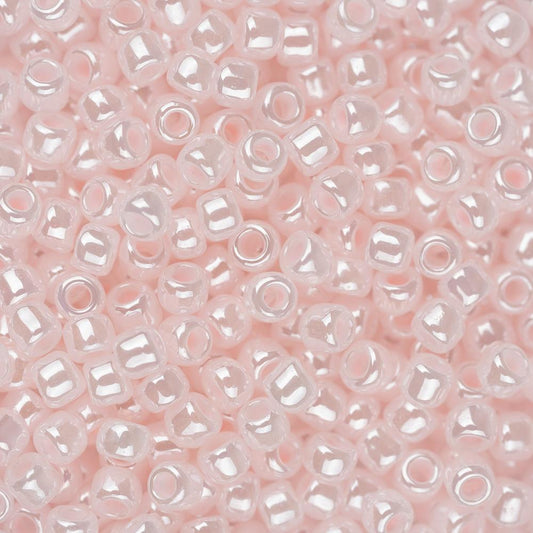 11/0 Toho Seed Beads #145L Ceylon Soft Pink 8-9g Vial