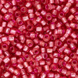 11/0 Toho Seed Beads #2201 Silver Lined Frosted Almond Blossom 8-9g Vial