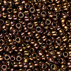 11/0 Toho Seed Beads #224 Olympic Bronze 8-9g Vial