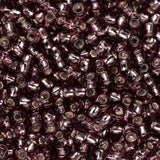 11/0 Toho Seed Beads #26B Silver Lined Medium Amethyst 8-9g Vial