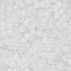 11/0 Toho Seed Beads #41 Opaque White 8-9g Vial