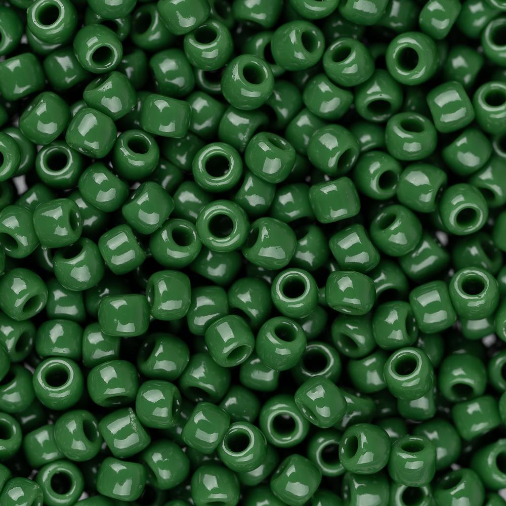 11/0 Toho Seed Beads #47H Opaque Pine Green 8-9g Vial