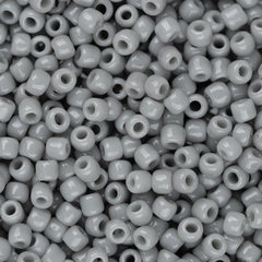 11/0 Toho Seed Beads #53 Opaque Grey 8-9g Vial