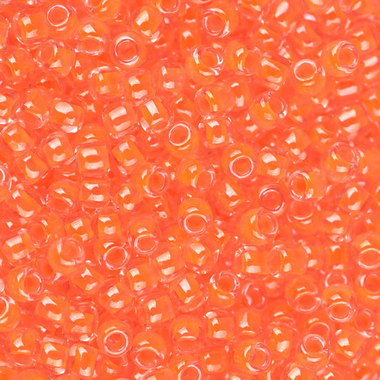 11/0 Toho Seed Beads #803 Luminous Neon Salmon 8-9g Vial