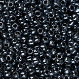 11/0 Toho Seed Beads #81 Metallic Hematite 8-9g Vial