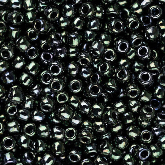 11/0 Toho Seed Beads #89 Metallic Moss 8-9g Vial