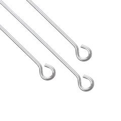 1" (21g) Sterling Silver Eye Pins 5/pk