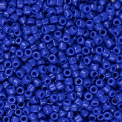 15/0 Toho Seed Beads #48 Opaque Navy Blue 8-9g Vial