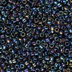 15/0 Toho Seed Beads #86 Metallic Rainbow Iris 8-9g Vial