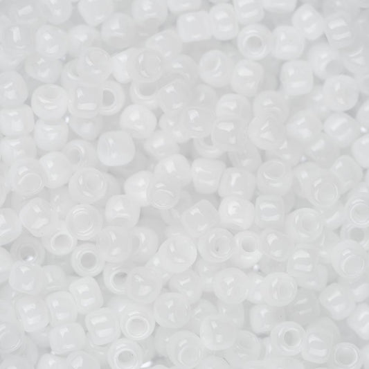 11/0 Toho Seed Beads #41 Opaque White 250g Bag