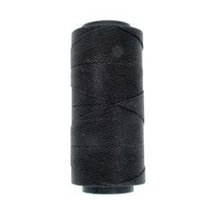 Knot It Waxed Brazilian Cord 1mm Black 144m Spool