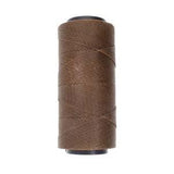 Knot It 1mm Waxed Brazilian Cord 144m Card Brown