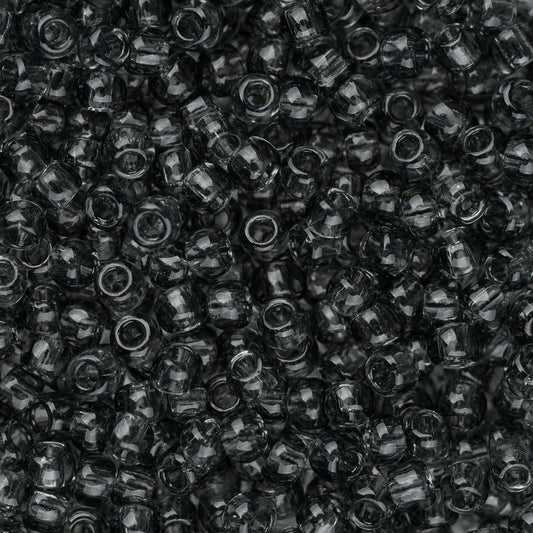 11/0 Toho Seed Beads #9B Transparent Grey 8-9g Vial