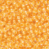 11/0 Toho Seed Beads #984 Papaya Lined Crystal 8-9g Vial