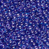 11/0 Toho Seed Beads #361 Violet Lined Dark Aqua 8-9g Vial