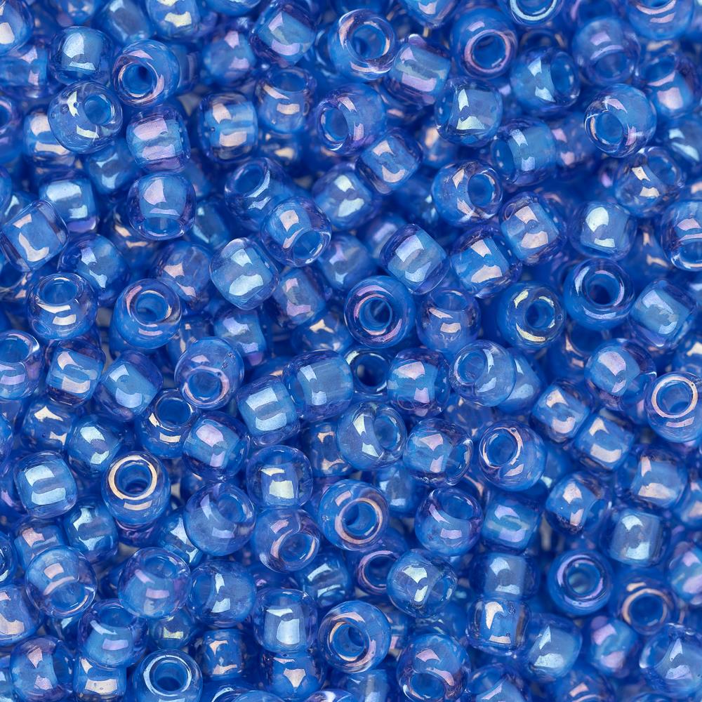 11/0 Toho Seed Beads #309 Blue Lined Light Sapphire 8-9g Vial