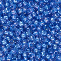 11/0 Toho Seed Beads #309 Blue Lined Light Sapphire 8-9g Vial