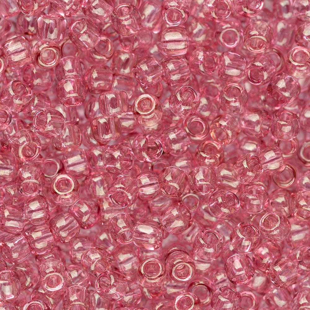 11/0 Toho Seed Beads #621 Transparent French Rose 8-9g Vial