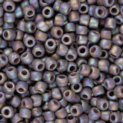 11/0 Toho Seed Beads #2638F Semi Glazed Rainbow Lavender 8-9g Vial